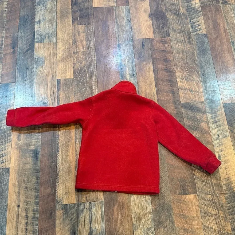 Columbia Vibrant Red Fleece Jacket XXS (3750)